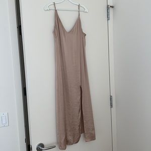 NWT Wilfred slip dress with leg slit